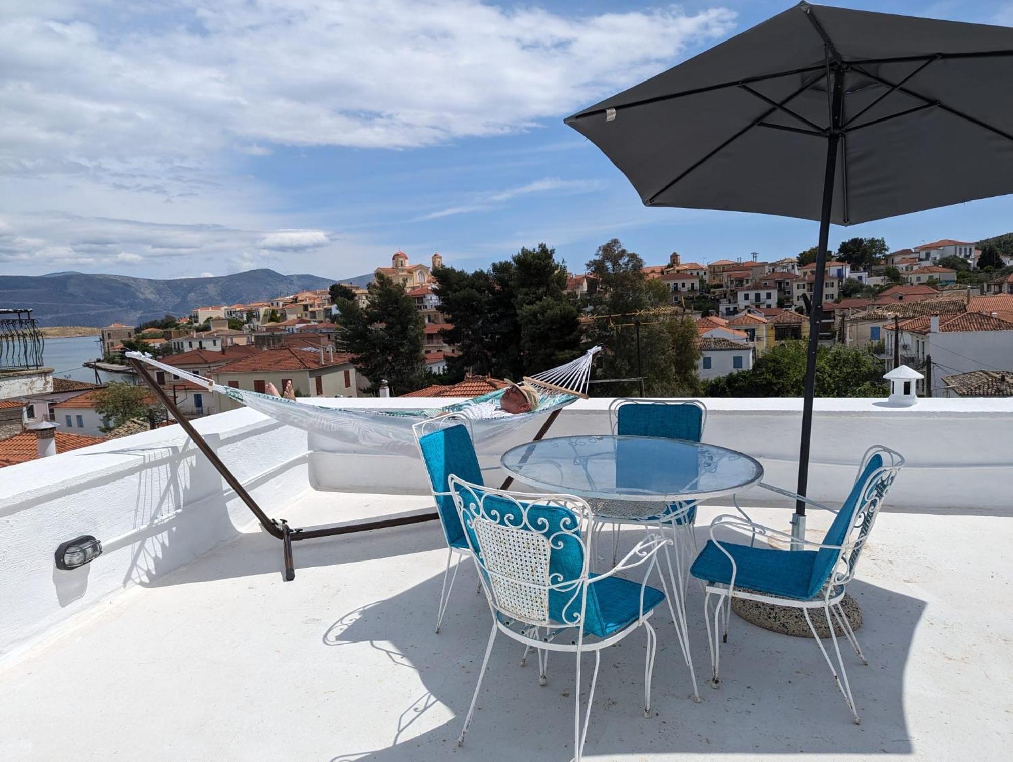 Galaxidi Authentic Rooftop House Ngoại thất bức ảnh
